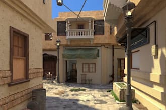 design realistic roblox map, full game environments, in roblox studio