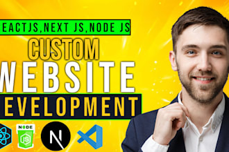 build responsive react js website with amazing design