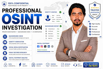 do digital forensics, background check, cyber harassment investigation and osint