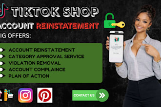 setup usa tiktok and remove tiktok shop violation suspension appeal letter