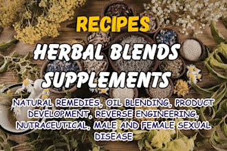 do reverse engineer for your supplement and herbal remedies