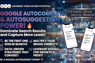 google autocomplete autosuggestion keyword research and website ranking