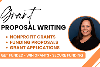 write grant proposal, nonprofit grant, funding proposal and grant research