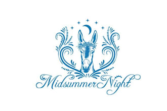 create otherworldly new logo for midsummer night lavender
