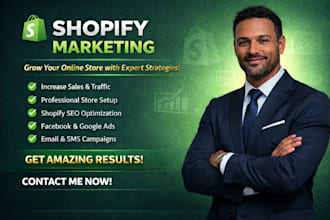 shopify marketing, shopify promotion, ecommerce marketing, website traffic
