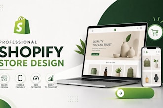 shopify store design shopify website development shopify SEO conversion
