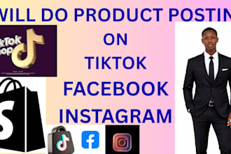 post your product on fcaebook, toktik, instagram, etc