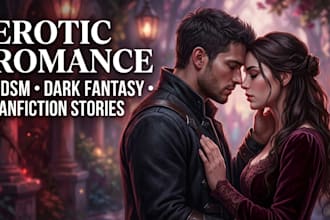 write kinky nsfw erotic romance, bdsm fanfiction stories