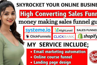 german systeme io website sales funnel systeme io landing page email automation