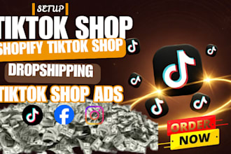 setup tiktok shop, shopify tiktok shop, tiktok shop dropshipping