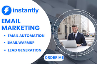 setup instantly io cold email automation instantly io lead generation email warm