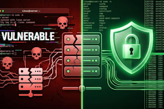perform linux vps security hardening and server protection