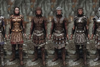 mod skyrim character assets armor npcs weapons quest mods follower and gear mod
