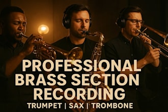 play full orchestra for your piccolo, tuba, oboe, brass woodwinds section