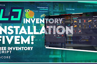 develop and fix fivem qbcore esx scripts jobs inventory resources