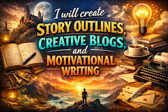write romance, horror, sci fi or fantasy short  fiction stories fansly