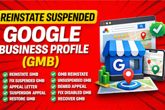 fix suspended google business profile and reinstate disabled and suspended gmb