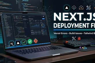 fix nextjs deployment issues, build errors and tailwind bugs