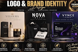design logo, brand identity, visual direction for branding