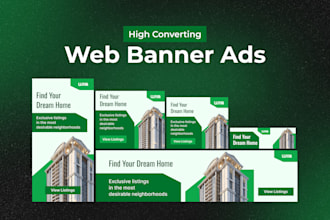 design web banners, google ads and social media ads