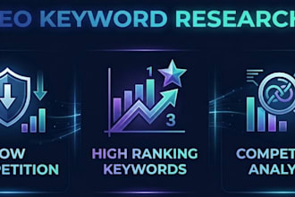do advanced SEO keyword research and competitor analysis