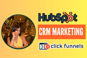 setup hubspot crm, clickfunnel, systeme io, hubspot automation, zapier