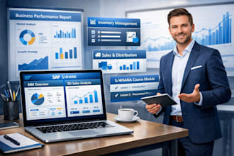 create complete course on sap mm, wm, ecc, sap s4hana, sd, sales playbook, PPT