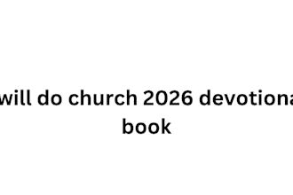 do book devotional for church and bible study