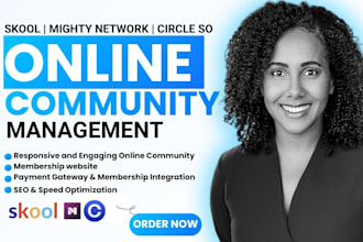setup mighty network circle so ghl community management skool community manager