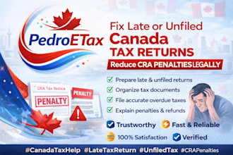 fix late or unfiled canada tax returns and reduce cra penalties legally