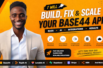 base44 expert base44 bug fix base44 integration lovable ai replit