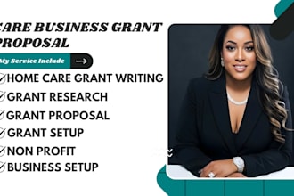 start up grant writing for homecare, grant proposal, win grants, grant research