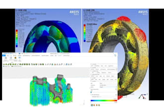 do mechanical design validation fea analysis, thermal, stress and load analysis