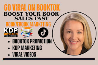 do viral booktok promotion and amazon kdp marketing to boost book sales