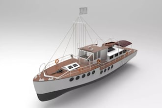 create parametric 3d cad model, jewelry design, ship and product modeling