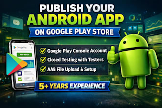 publish or upload or update the android app on the google play store
