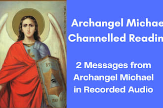 give you 2 messages from archangel michael reading