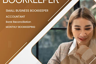 do bookkeeping and monthly online bookkeeping for small businesses
