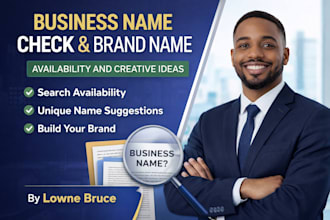 check business name availability and brand name ideas