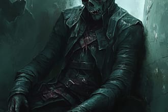 design a terrifying and original horror character