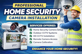 cctv calibration, HD cctv install, outdoor cctv install, home cctv setup