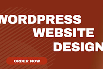 design a wordpress website for businesses