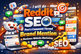 do reddit seo post and comment thread brand mention business website marketing