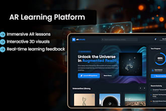 create ar learning app like visiquest and merge edu for interactive education