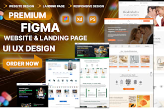 do figma website design, website ui ux design, ui ux design