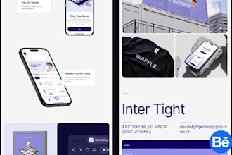 design modern and secure UI UX for your fintech website or mobile app