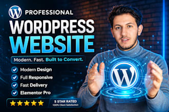 build a modern high performance responsive wordpress website
