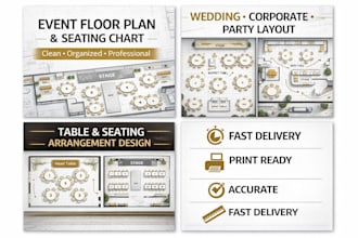design event floor plan seating chart  seating arrangement