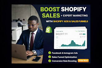 boost shopify sales shopify marketing with shopify ads sales funnel