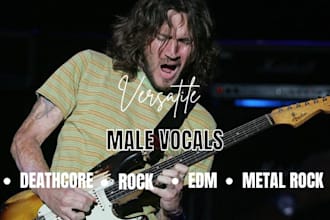 produce extreme scream metal song male metal singer rock singer metal rock music